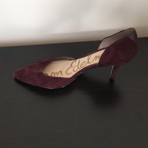 Sam Edelman purple heels.